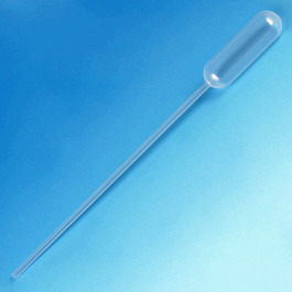 Globe 4.5 mL Narrow Stem Standard LDPE Transfer Pipets, 155 mm, 500/Dispenser Box, 10 Boxes/Unit