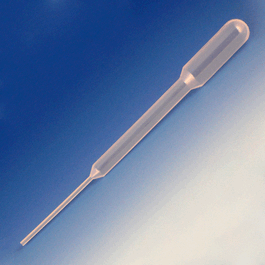 Globe 6.5 mL Narrow Stem LDPE Transfer Pipets, 155 mm, 500/Dispenser Box, 10 Boxes/Unit