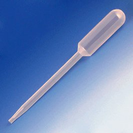 Globe 8.5 mL Non-Graduated Large Opening LDPE Transfer Pipets, 137 mm, 250/Dispenser Box