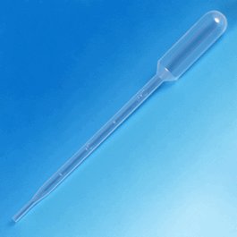 Globe 5 mL Large Bulb LDPE Transfer Pipets, Graduated to 1 mL, 145 mm, 500/Dispenser Box, 10 Boxes/Unit