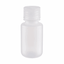 DWK Life Sciences (Wheaton) 1000 mL (32 oz) Natural Polypropylene Narrow-Mouth Leak-Resistant Bottles with 38-430 mm Polypropylene Cap