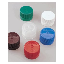Thermo Scientific Nalgene Colored Polypropylene Closures, Amber, 38-430 mm