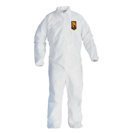 KleenGuard A20 White Breathable Particle Protection Coveralls with Zipper Front and Elastic Back/Wrists/Ankles (Vending Machine Ready), 3XL