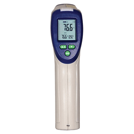 Digi-Sense IR Thermometer with Alarm and NIST- Calibration; 12:1