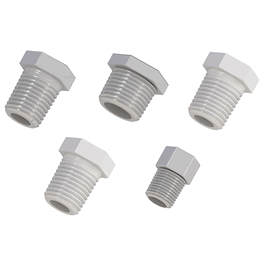 VapLock Port Plug, 1/4 in. NPT(M), Polypropylene