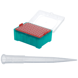 Celltreat 200 uL Low Retention Pipette Tips, Racked, Sterile, 96 Tips/Rack