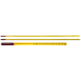 Thermco PRECISION RED-SPIRIT LABORATORY THERMOMETERS - TOTAL IMMERSION, -1/101C x 0.1C