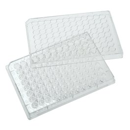 Celltreat 96 Well Non-Treated Plate with Lid, 5 plates/pack, Sterile