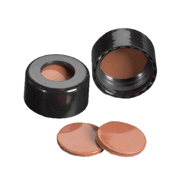 DWK Life Sciences (Wheaton) 9mm Natural Cap FEP / Natural Rubber Septa BULK