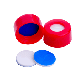DWK Life Sciences (Wheaton) 9mm Natural Cap Precut PTFE/Silicone - BULK