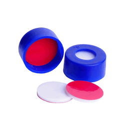 DWK Life Sciences (Wheaton) 11mm Dark Blue Snap Cap with PTFE/Silicone Septa
