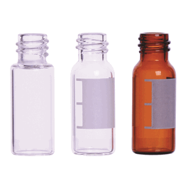 DWK Life Sciences (Wheaton) 8-425 Screw Thread Vial 12x32mm Clear with Marking Patch, 100uL Insert Installed