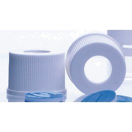 DWK Life Sciences (Wheaton) Screw Thread Cap, White Open Top, 10-425 Polypropylene