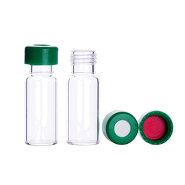 DWK Life Sciences (Wheaton) Assembled Kit Clear Vial, Black Cap and PTFE/Silicone/PTFE Septa