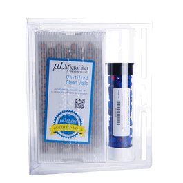 DWK Life Sciences (Wheaton) Kit Amber Vial with Marking Patch, Yellow Cap and Precut PTFE/Silicone Septa