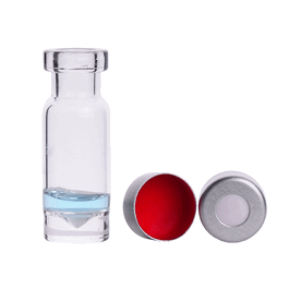 DWK Life Sciences (Wheaton) Silanized Kit Clear uLvial, Silver Crimp Seal with PTFE/Silicone Septa