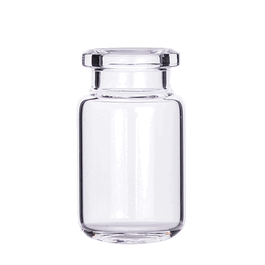 DWK Life Sciences (Wheaton) Silanized Headspace Vial Beveled Crimp Top, 22x46mm Clear 10mL