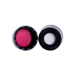 DWK Life Sciences (Wheaton) Screw Thread Cap, Black Open Top, 15-425 Polypropylene
