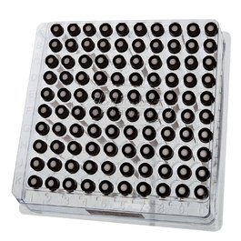 DWK Life Sciences (Wheaton) Assembled Kit, 40mL Amber Vial, White Polypropylene Open Top Cap, Bonded PTFE/Silicone Septa
