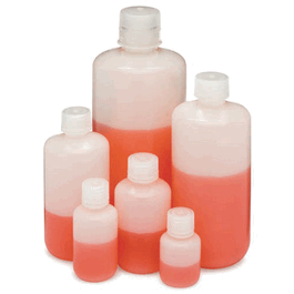 Diamond RealSeal Bottle, Narrow Mouth Boston Round, HDPE with PP Closure, 1000 mL