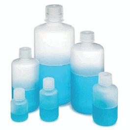 Diamond RealSeal Bottle, Narrow Mouth Boston Round, PP with PP Closure, 1000 mL