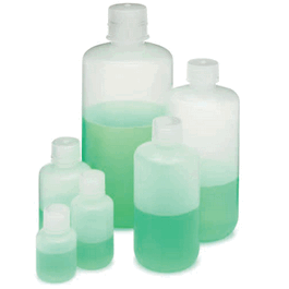 Diamond RealSeal Bottle, Narrow Mouth Boston Round, LDPE with PP Closure, 1000 mL