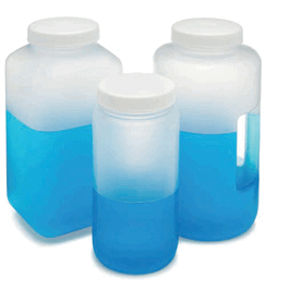 Diamond RealSeal Bottle, Wide Mouth with Handle, Round, PP with PP Closure, 4L