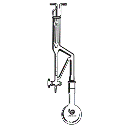 SP Wilmad-LabGlass Volatile Oil Apparatus,Lighter than Water, 250 mL Bulb Condenser