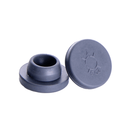 DWK Life Sciences (Wheaton) 20mm Gray Butyl 3-Leg Stopper