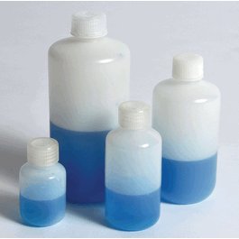 United Scientific Reagent Bottles, Narrow Mouth, HDPE, 1000 mL, Bulk