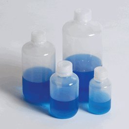 United Scientific Reagent Bottles, Narrow Mouth, PP, 125 mL, Bulk