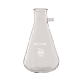 Borosil Filtration Flasks 3.3 Borosilicate Tubulation, 500 mL