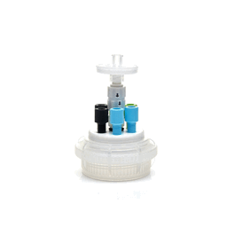 PUREGRIP Universal HPLC Solvent Reservoir, VersaCap GL45 Assembly, 1 x Ports OD Tube 3.2 mm (1/8) and 1.6 mm (1/16), 1/EA