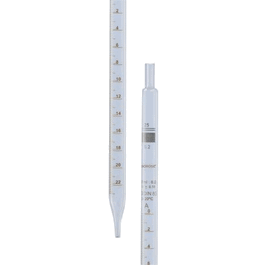 Borosil Graduated Serological Pipettes Class B, ISO 835, USP Type I, 25 mL