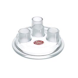 SP Wilmad-LabGlass 4 Neck Molded Reaction Vessel Cover, 24/40 Center, 24/40 Side