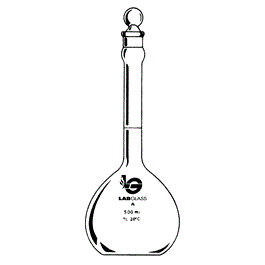 SP Wilmad-LabGlass Class A Volumetric Flask 10,000 mL, ST38 Stopper