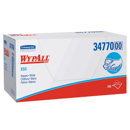WypAll X60 Cloths, 11 x 23 in., 100 Sheets/Box; 9 Boxes/Case