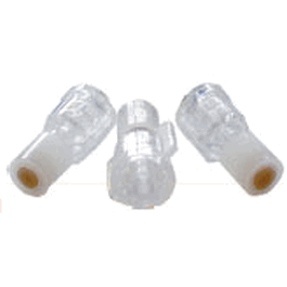 Exel Injection Plug with Cap, Luer Lock