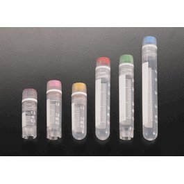 Simport T311 Cryovial Internal Thread Design with Silicone Washer Seal, Self-Standing, 2 mL, Sterile