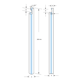 SP Wilmad-LabGlass 5 mm Single Crystal Suprasil Mounting Rod