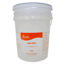 Rochester Midland Corp RMC Super Strip Heavy Duty Floor Finish Stripper, Concentrated, 5 gal. Pail