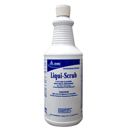 Rochester Midland Corp RMC Liqui Scrub Cream Hard Surface Cleaner, RTU, 1 qt Bottle