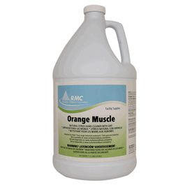 Rochester Midland Corp RMC Orange Muscle Heavy Duty Hand Soap with Grit, 1 gal. Bottle