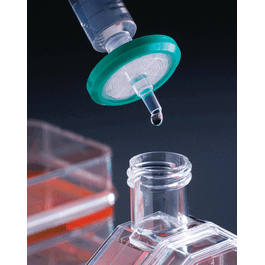 Millex-GP Syringe Filters, 0.22 um, PES, 33 mm, Female Luer-Lok / Male Luer Slip, Gamma Sterilized