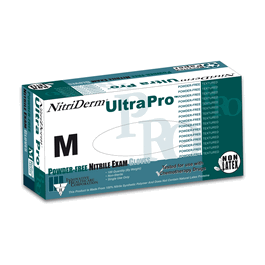 Innovative NitriDerm Ultra Pro Chemo Powder-Free Nitrile Exam Gloves, Cobalt Blue, M
