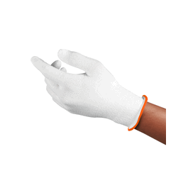 BioClean FULLFINGER Sterile Cut Resistant Glove Liners, White, Size: L