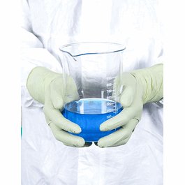 BioClean SUPRENE Sterile Neoprene Hand Specific Gloves, 12 in., Mint Green, Size: 6.5