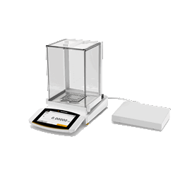 Sartorius Cubis II Semi-Micro Balance with Manual Glass Draft Shield, 60 / 120 g x 0.01 / 0.1 mg, Color TFT Touch Display