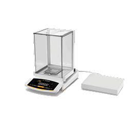 Sartorius Cubis II Semi-Micro Balance with Manual Glass Draft Shield, 120 g x 0.01 mg, High Contrast TFT Touch Display
