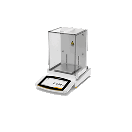 Sartorius Cubis II Precision Balance with Manual Glass Draft Shield, 1010 / 2200 g x 1 / 10 mg, High Contrast TFT Touch Display